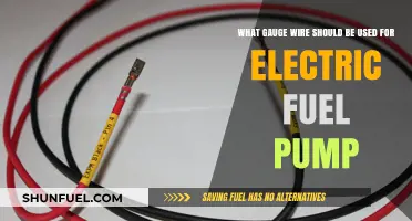 Choosing the Right Wire Gauge for Your Electric Fuel Pump