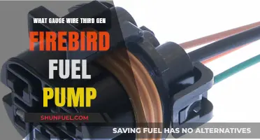 Third Gen Firebird Fuel Pump: Ideal Wire Gauge Explained