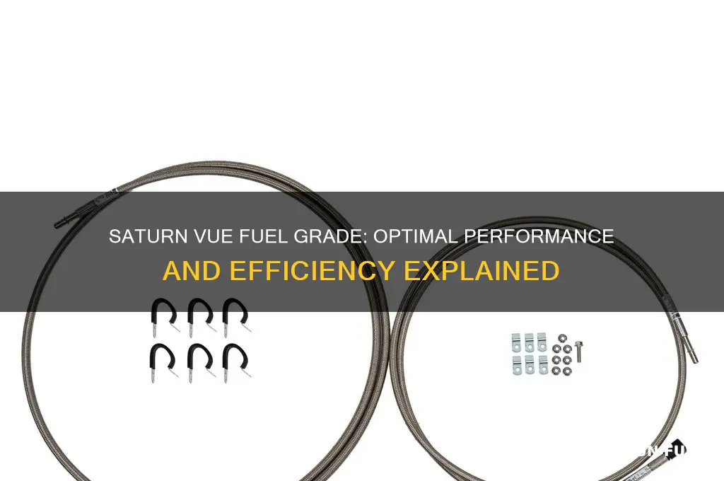 what grade fuel saturn vue