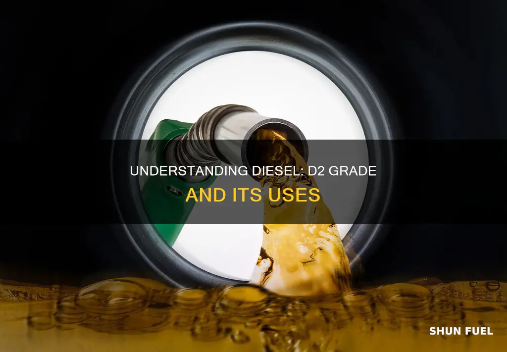 what grade is d2 diesel fuel