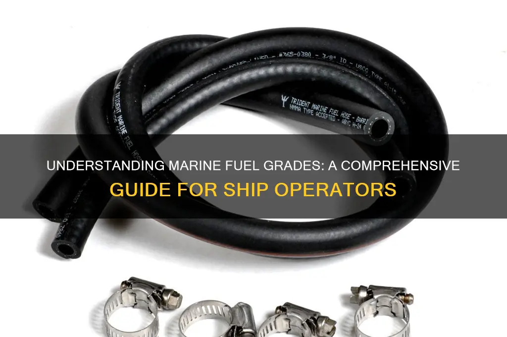 what grade is marine fuel