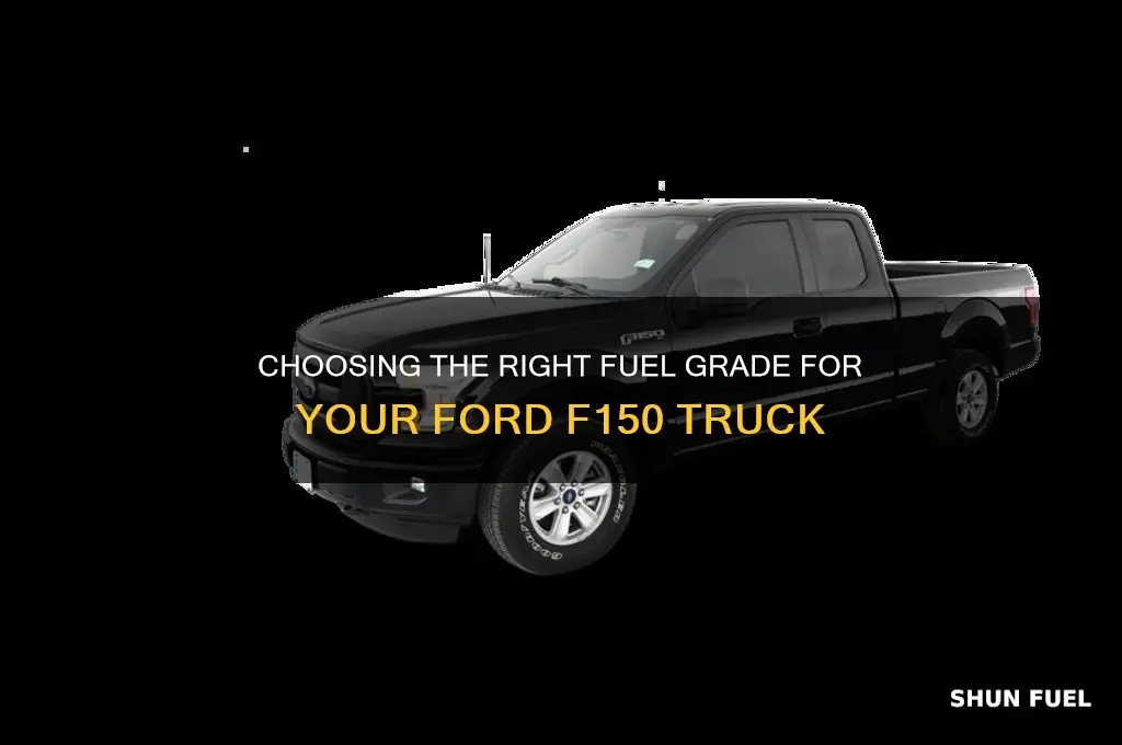 what grade of fuel should i use in an f150