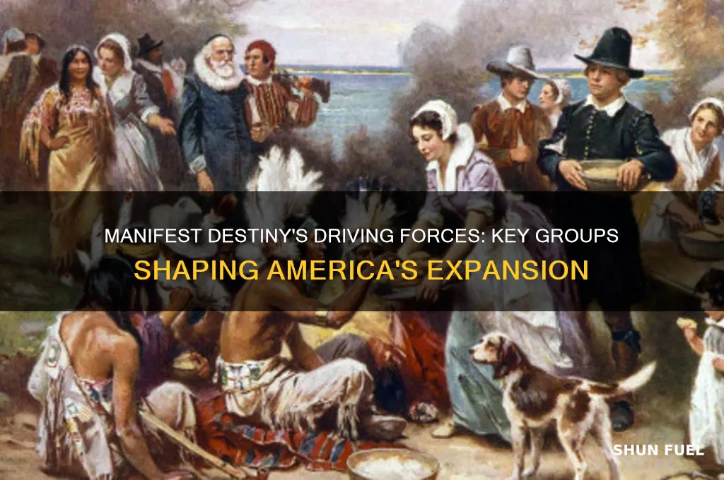 what groups fueled manifest destiny