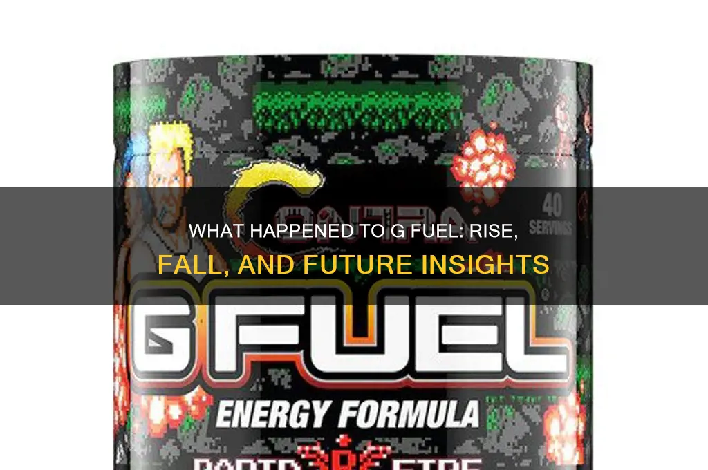 what happened to g fuel