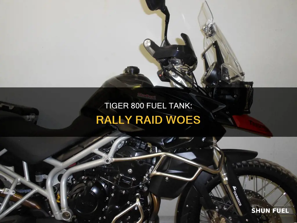 what happened to rally raid fuel tank tiger 800