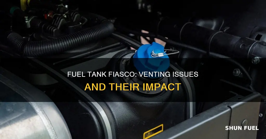 what happens if a fuel tank is not vented