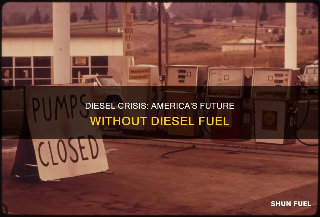 what happens if america runs out of diesel fuel