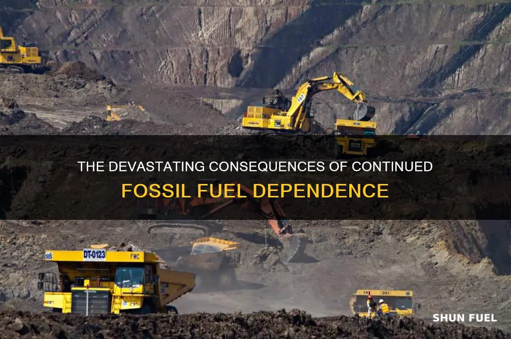 what happens if fossil fuels keep being used