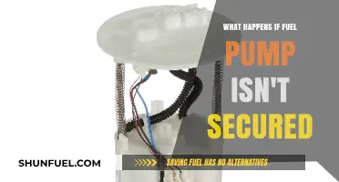 Unsecured Fuel Pump Risks: Potential Dangers and Consequences Explained