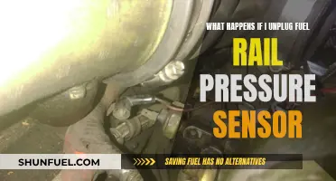 Unplugging Fuel Rail Pressure Sensor: What's the Impact?