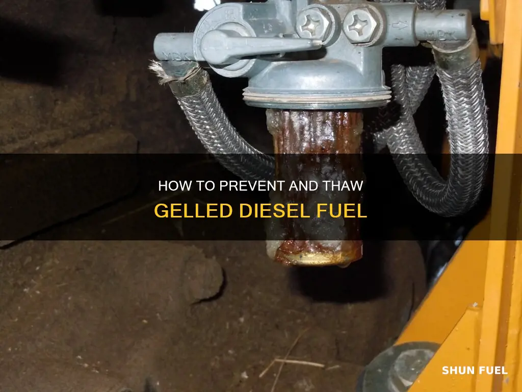what happens if my diesel fuel gels