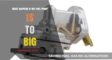 Oversized Fuel Pump: Consequences and Solutions for Your Vehicle's Performance