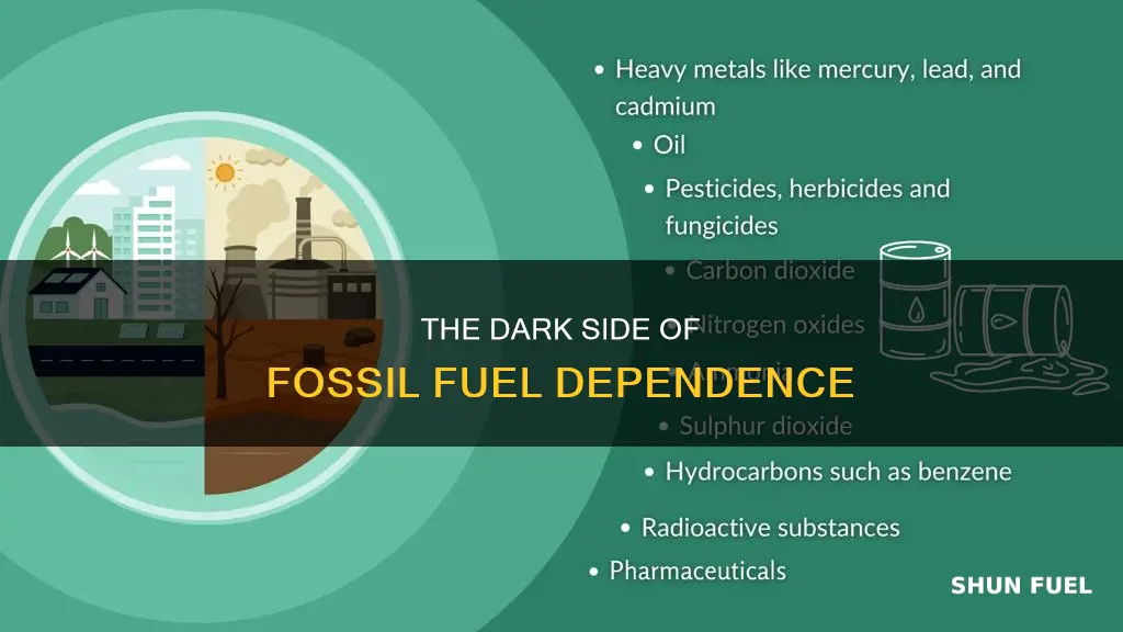 what happens if too much of fossil fuels are used