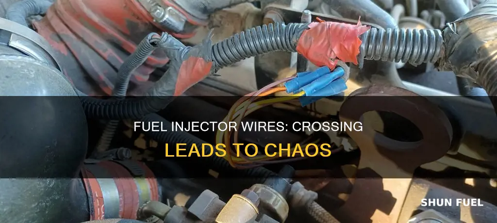 what happens if you cross fuel injector wires