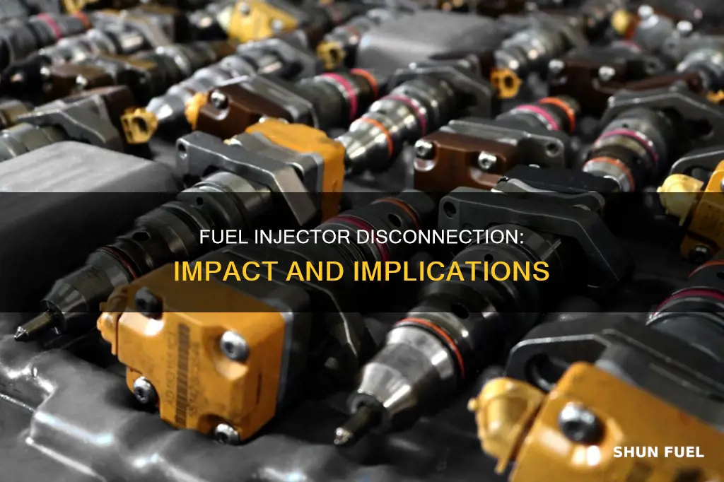 what happens if you disconnect a fuel injector