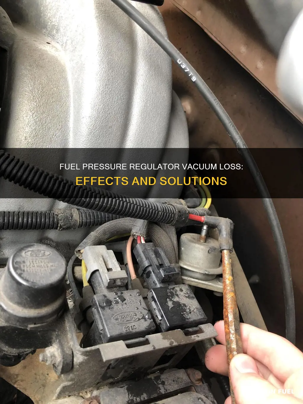 what happens if you lose vacuum at fuel pressure regulator