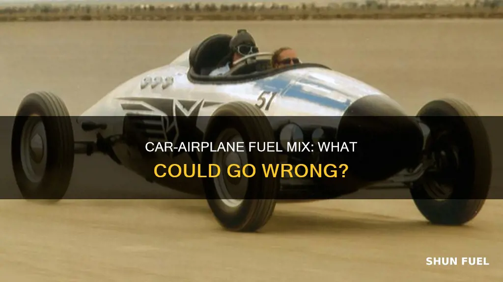 what happens if you put airplane fuel in a car