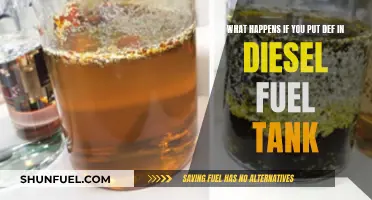 The Impact of DEF in Diesel Fuel Tanks