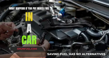 Consequences of Mixing Fuel in Your Car's Tank