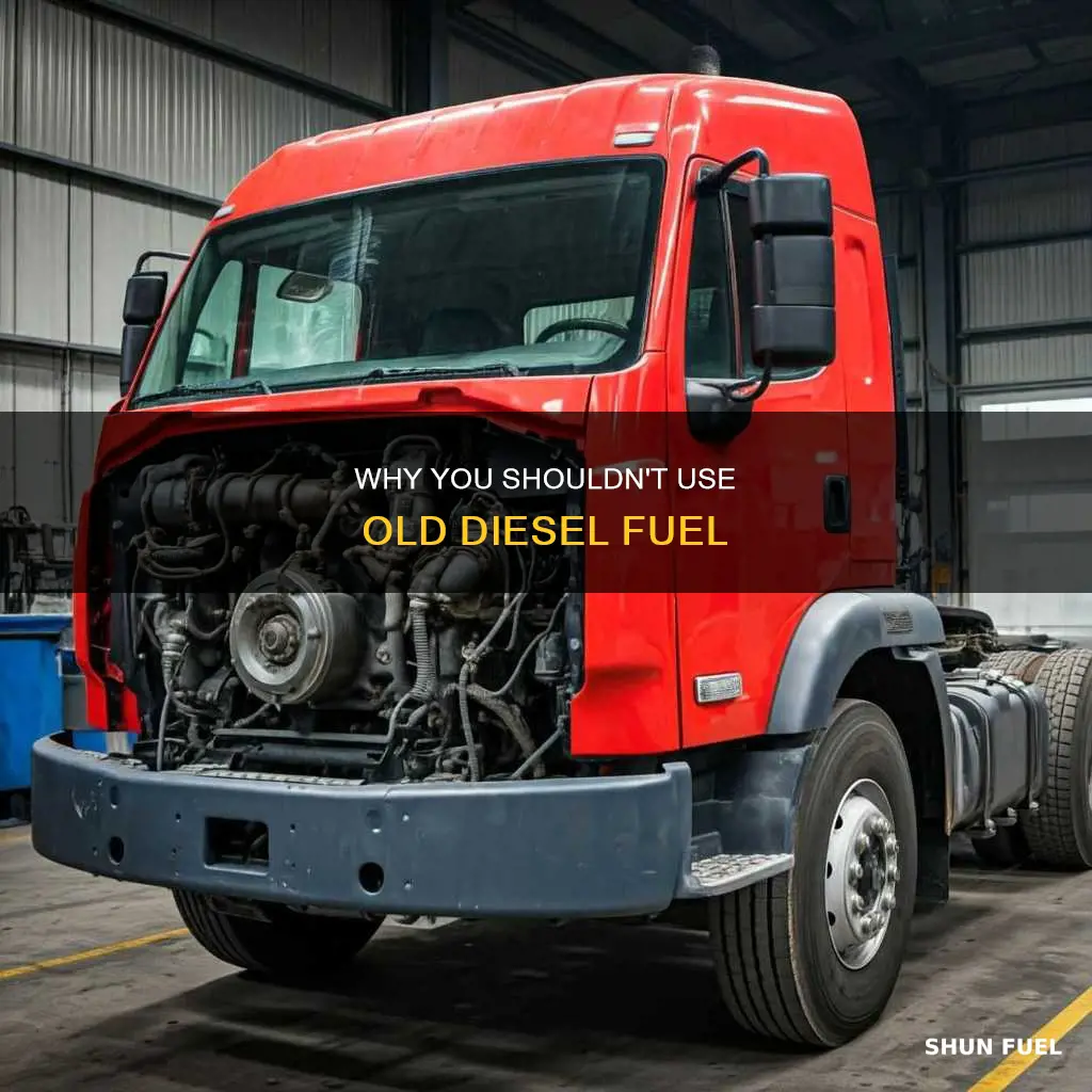 what happens if you use old diesel fuel