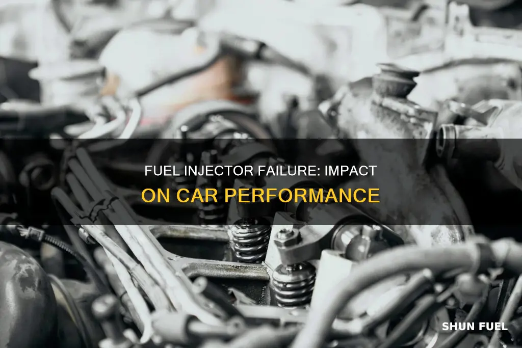 what happens to car when fuel injectors go bad
