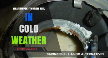 How Diesel Fuel Behaves in Cold Weather