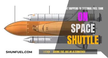 The Fate of External Fuel Tanks in Space Shuttle Missions