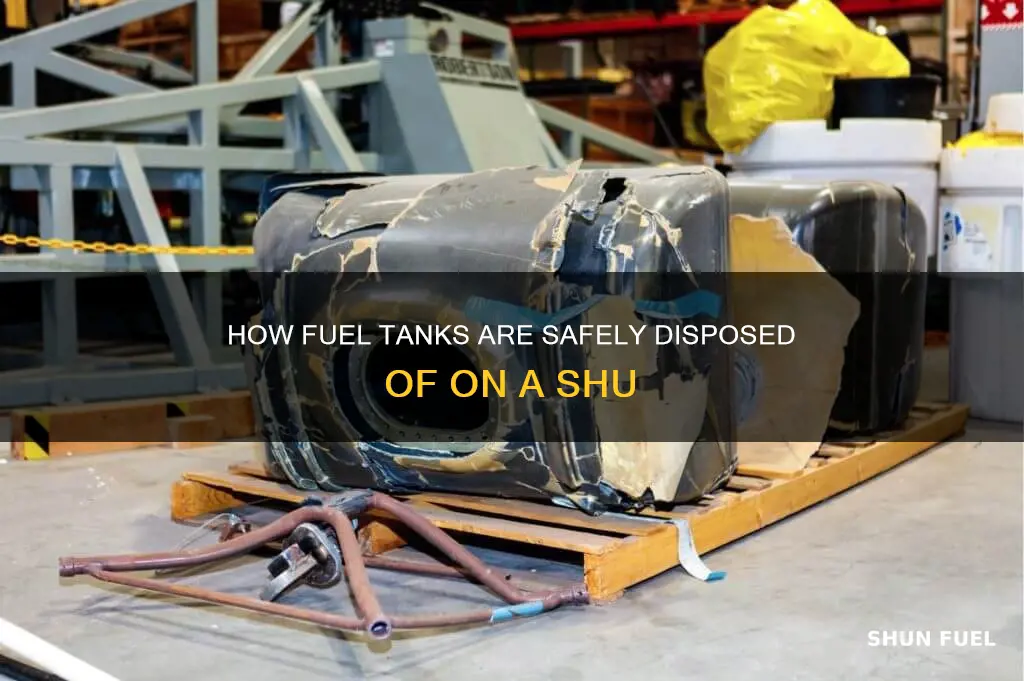 what happens to the fuel tank on a shu
