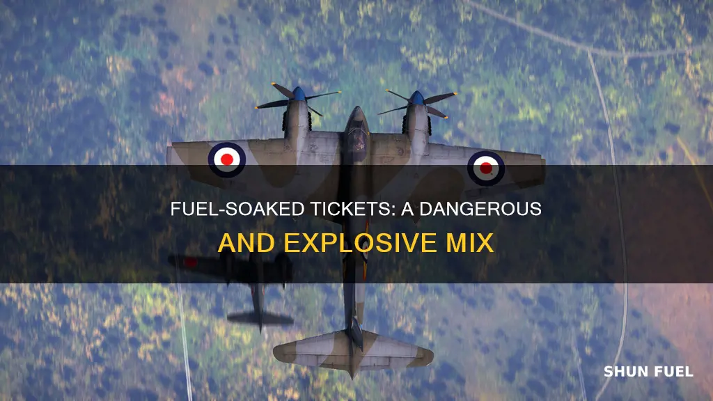 what happens to tickets if it has too much fuel