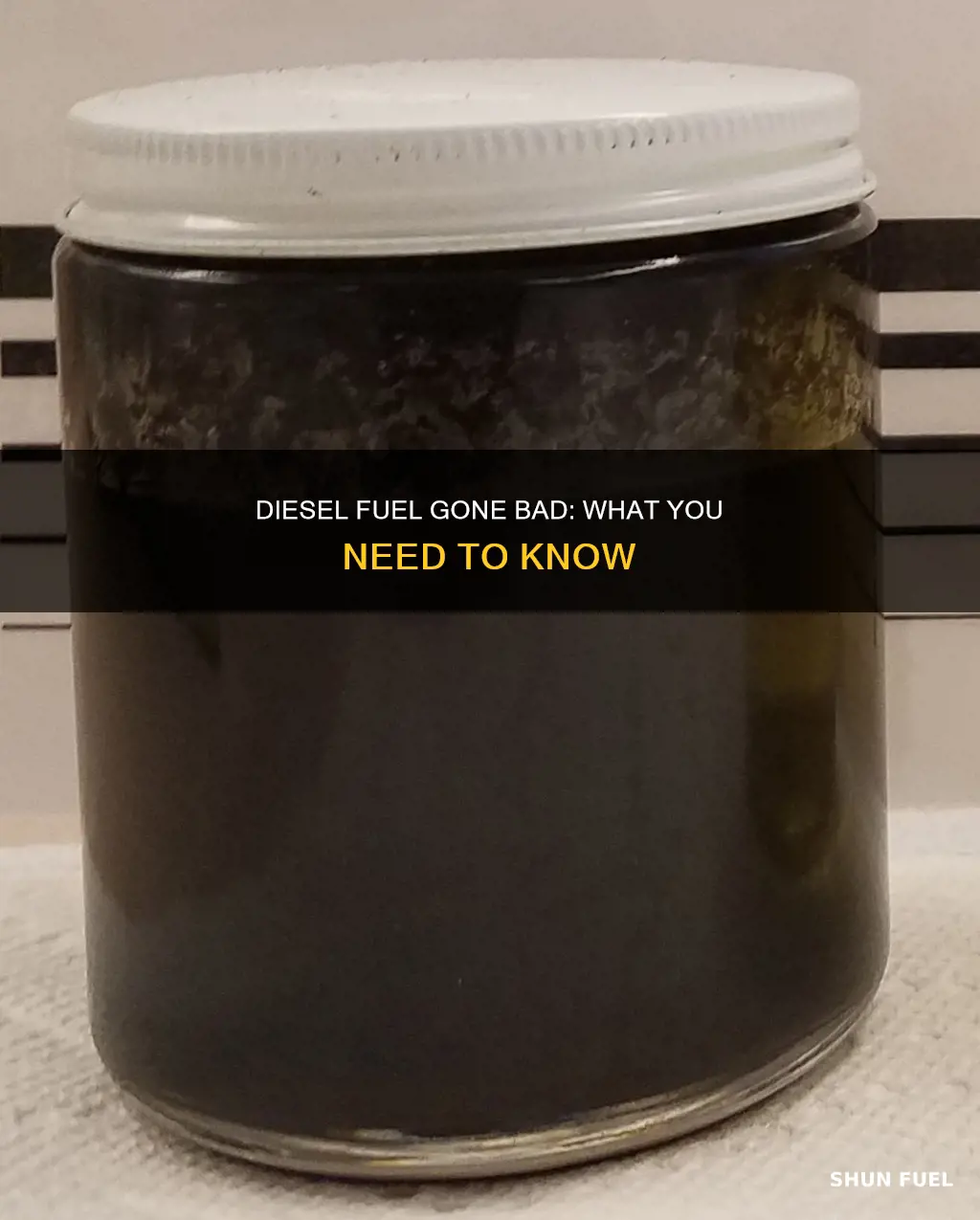 what happens when diesel fuel goes bad