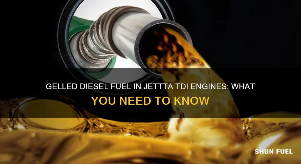 what happens when gelled diesel fuel enters jetta tdi engines