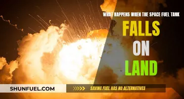 Space Fuel Tank Crash: What's the Land Impact?