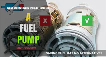 Drilling Holes in a Fuel Pump: Risks, Consequences, and Safety Concerns