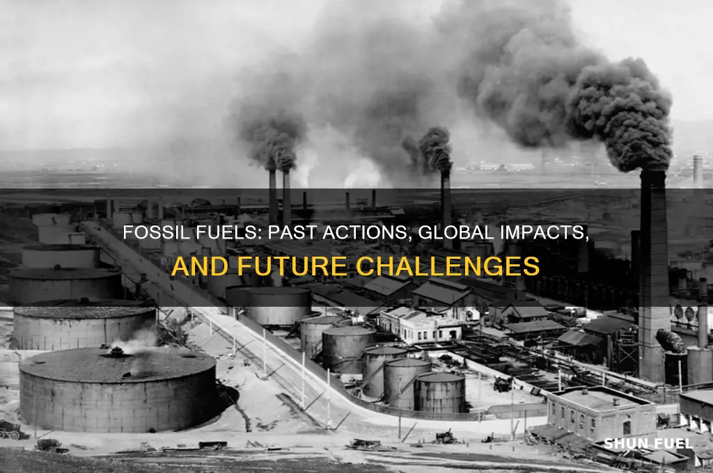 what has already been done to fossil fuels