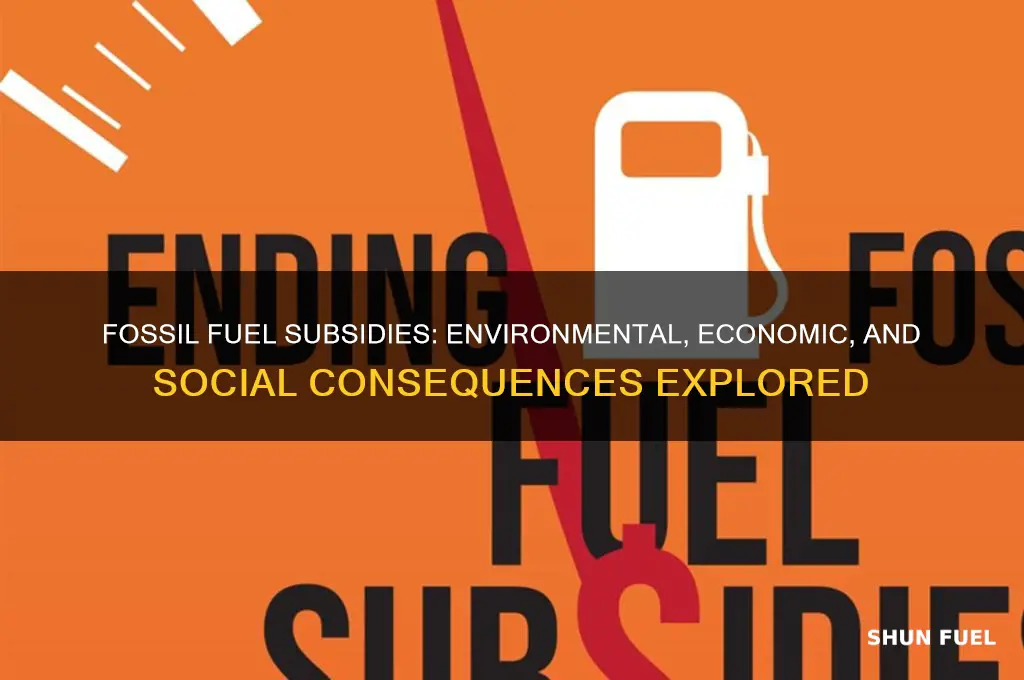 what have fossil fuel subsidies caused