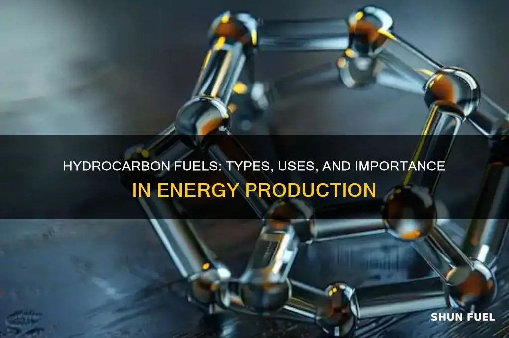 what hydrocarbons are used for fuels