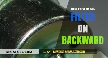 Backwards Fuel Filter: What Could Go Wrong?
