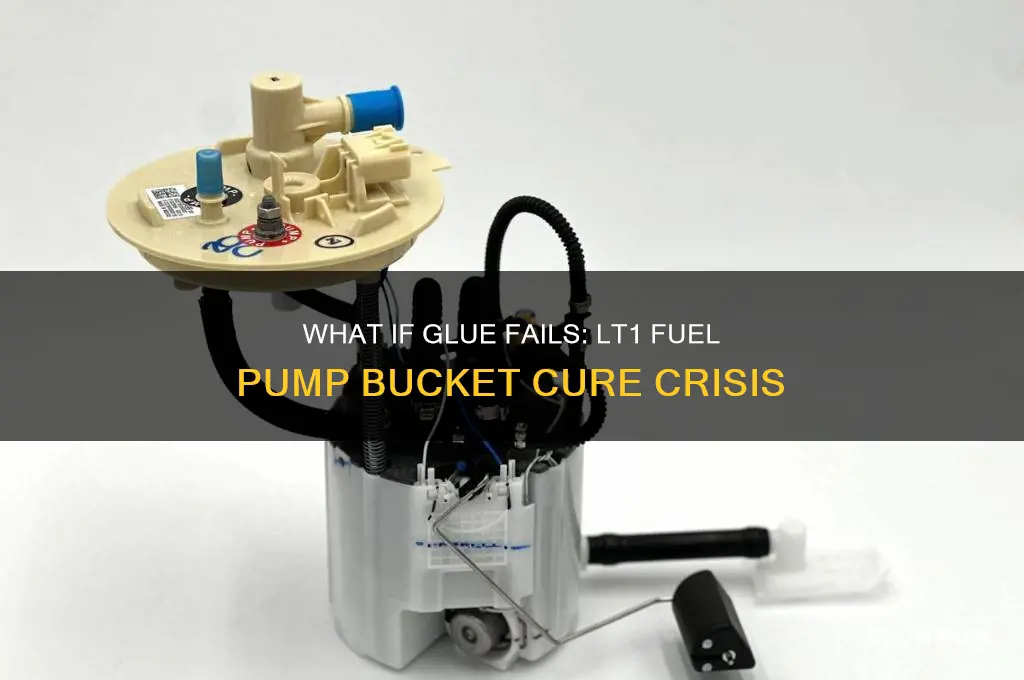 what if the glue didnt cure fuel pump bucket lt1