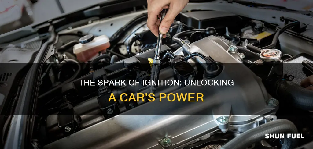 what ignites the fuel in a car