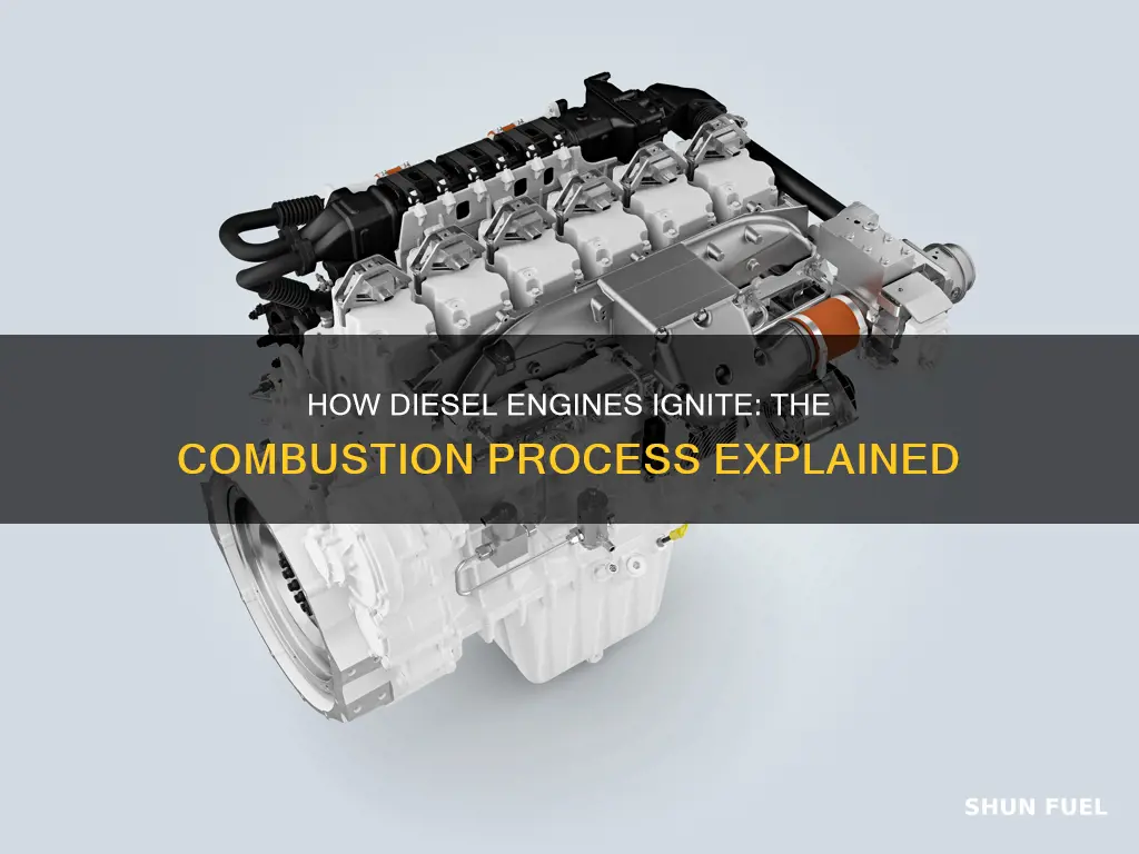 what ignites the fuel in a diesel engine
