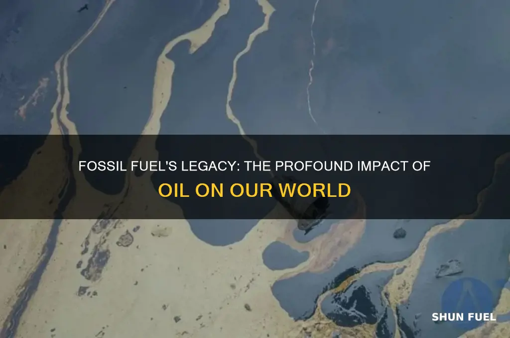 what impact did the oil fossil fuel