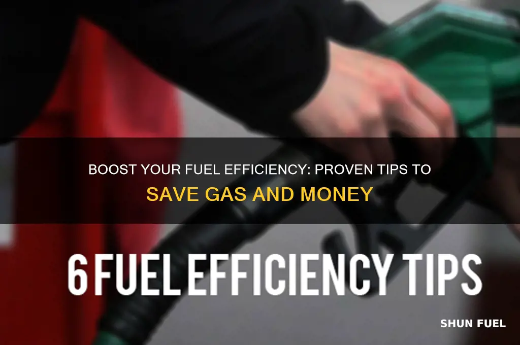 what improve fuel consumption