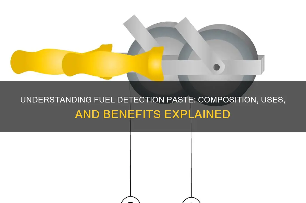 what in fuel detection paste