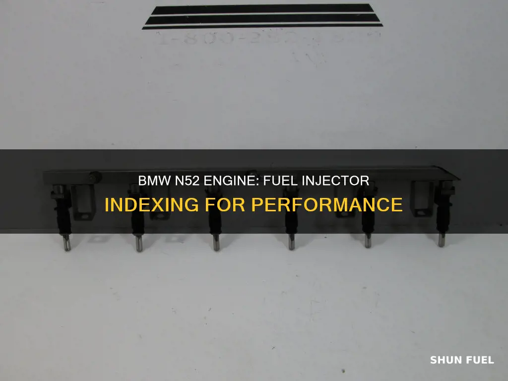 what index fuel injectors do n52 run