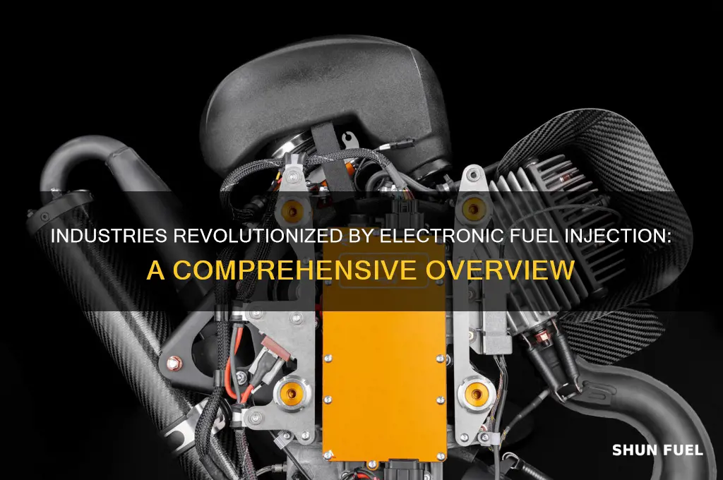 what industries use electronic fuel injection