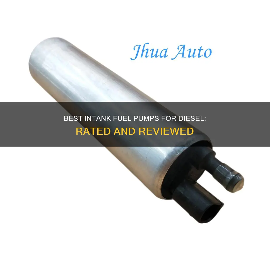 what intank fuel pumps are rated for diesel