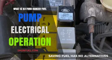 Understanding the 2003 Ford Ranger Fuel Pump Electrical System Operation