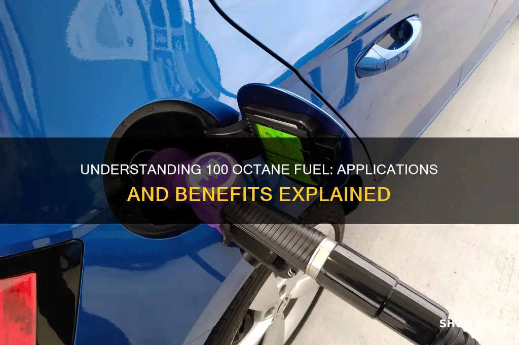 what is 100 octane fuel used for
