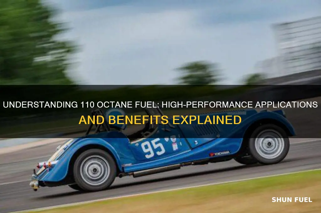 what is 110 octane fuel used for