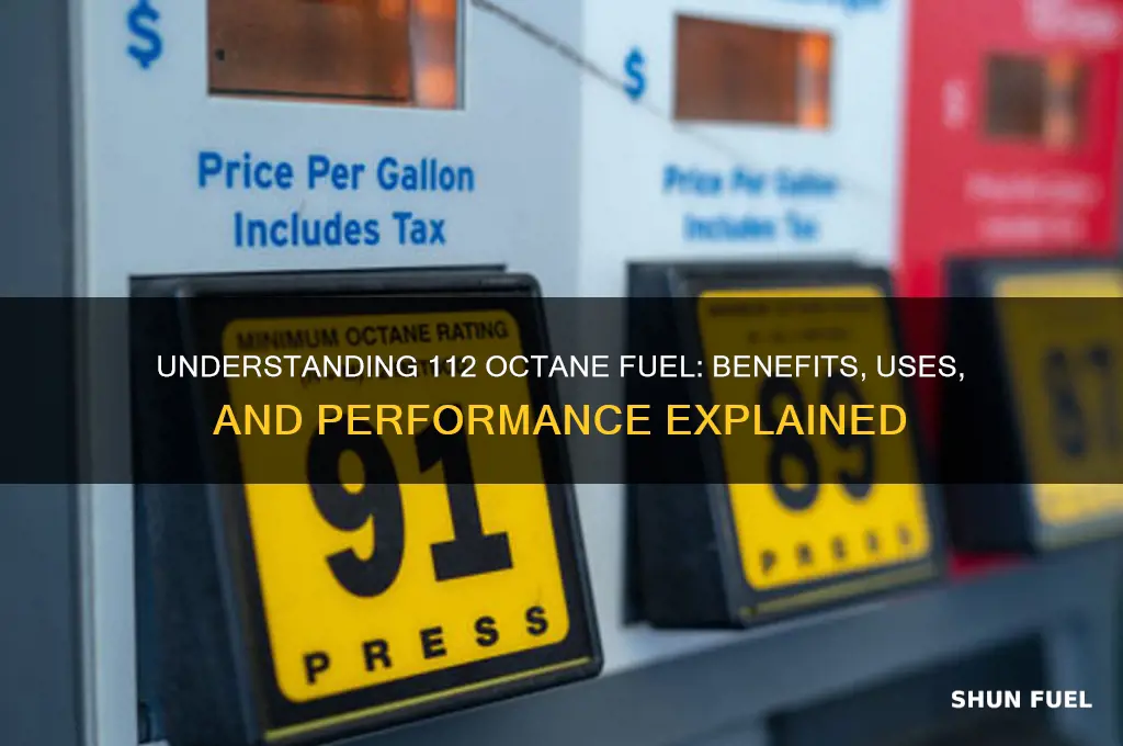 what is 112 octane fuel